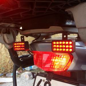 msttech motosiklet led arka lamba motocycle led tail light